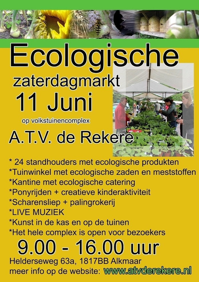 Ecologsiche tuinmarkt Alkmaar